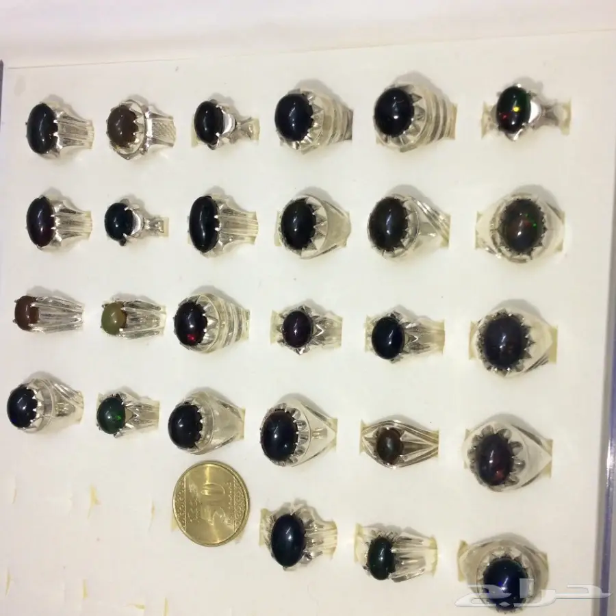 خواتم جديدة بجميع انواع الاحجار الكريمة (image 18)