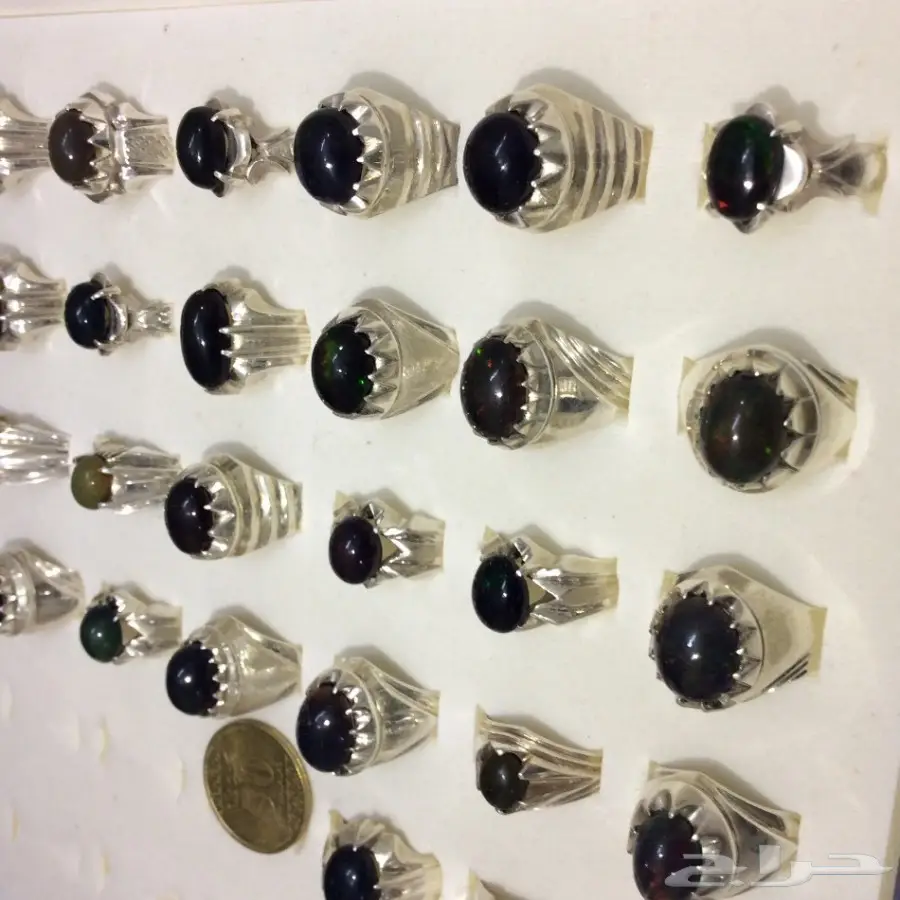 خواتم جديدة بجميع انواع الاحجار الكريمة (image 20)