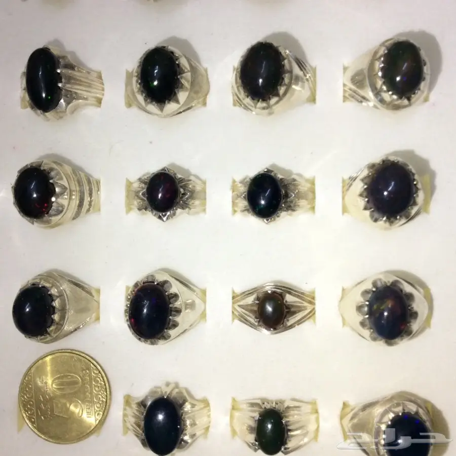 خواتم جديدة بجميع انواع الاحجار الكريمة (image 21)