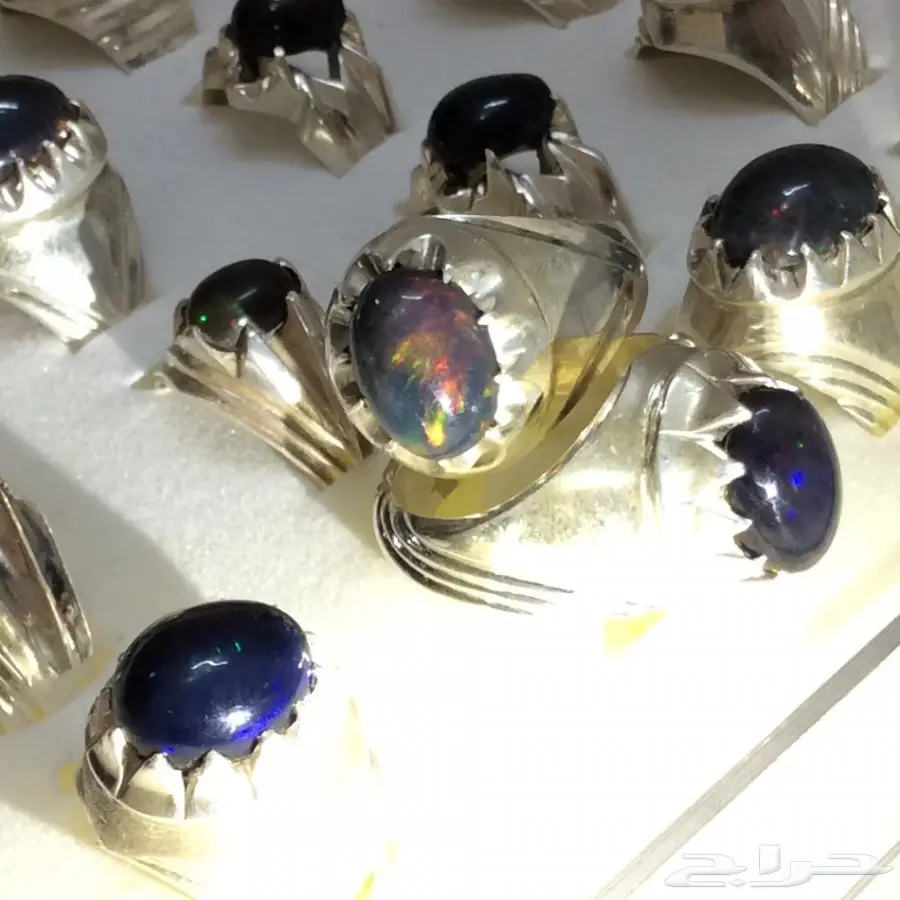 خواتم جديدة بجميع انواع الاحجار الكريمة (image 22)