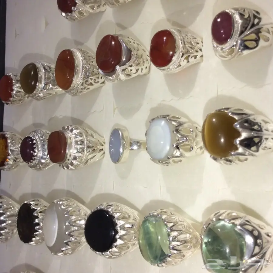 خواتم جديدة بجميع انواع الاحجار الكريمة (image 47)