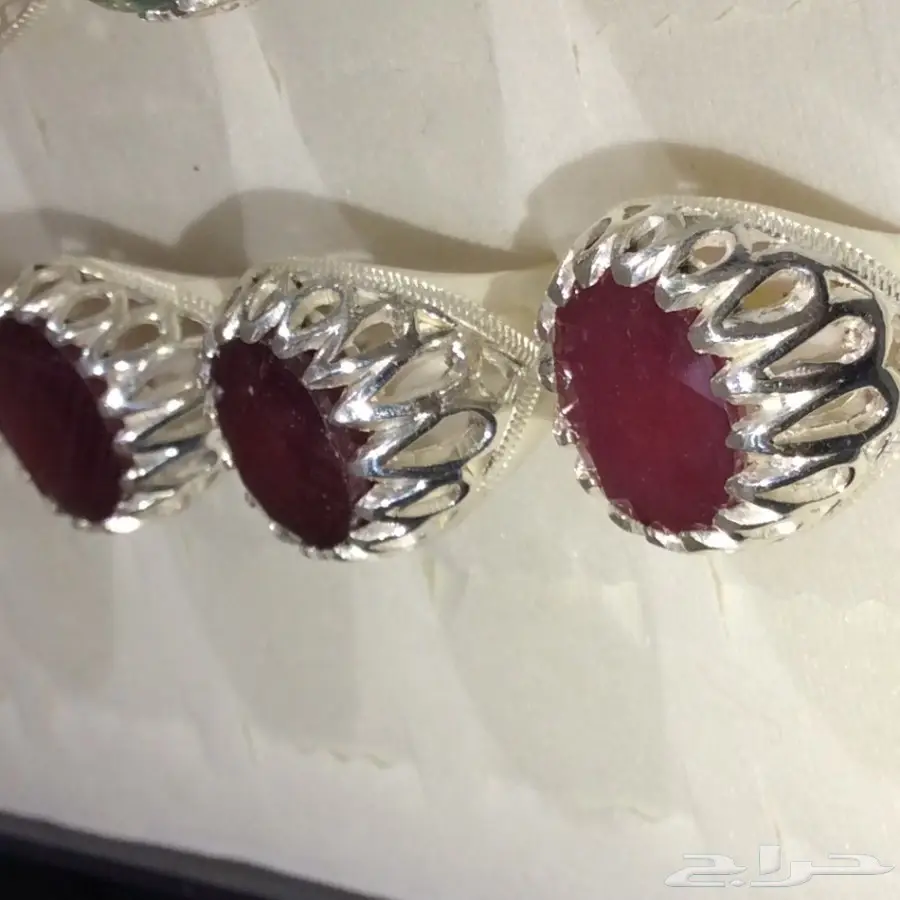 خواتم جديدة بجميع انواع الاحجار الكريمة (image 49)