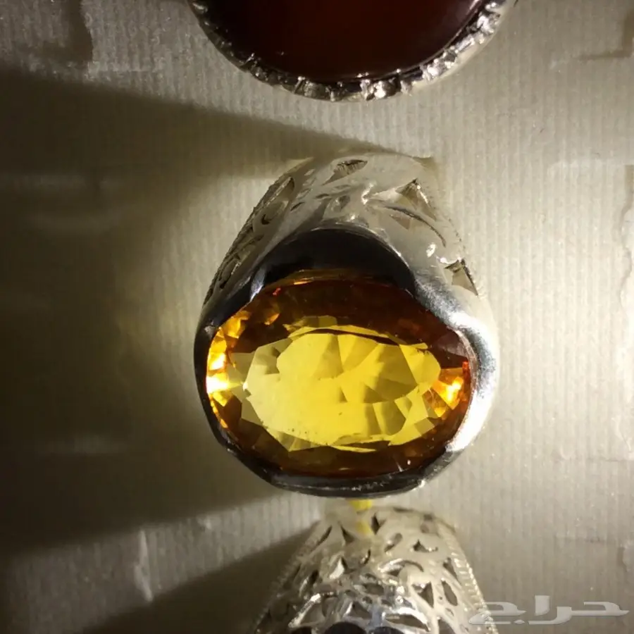 خواتم جديدة بجميع انواع الاحجار الكريمة (image 54)