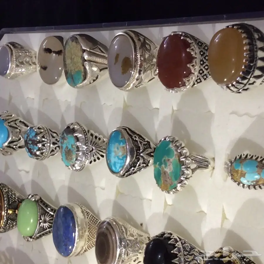 خواتم جديدة بجميع انواع الاحجار الكريمة (image 55)