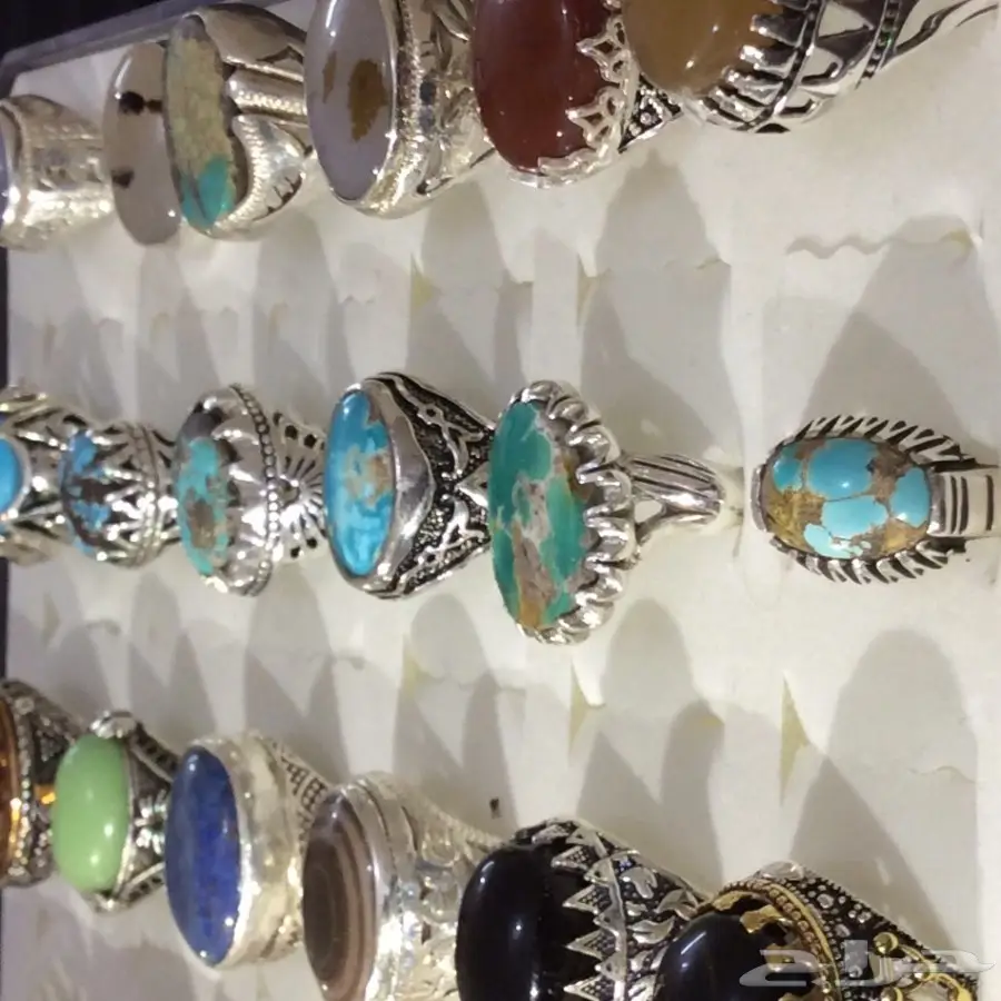 خواتم جديدة بجميع انواع الاحجار الكريمة (image 56)