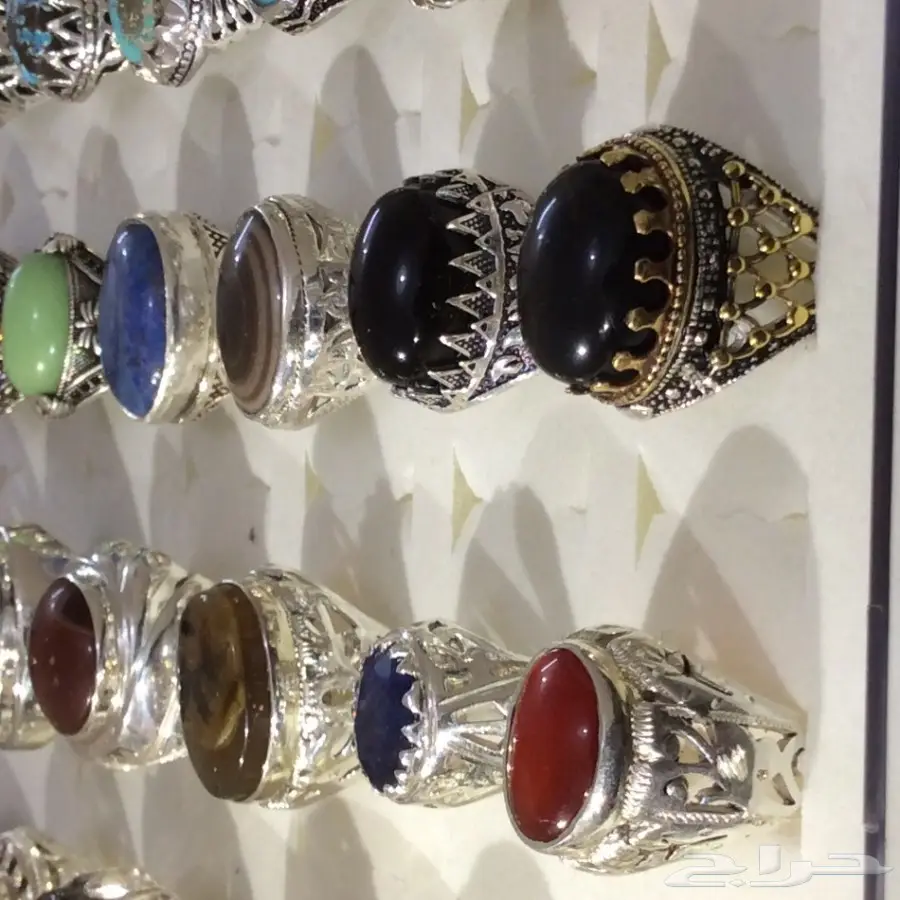 خواتم جديدة بجميع انواع الاحجار الكريمة (image 57)