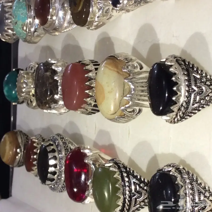 خواتم جديدة بجميع انواع الاحجار الكريمة (image 58)