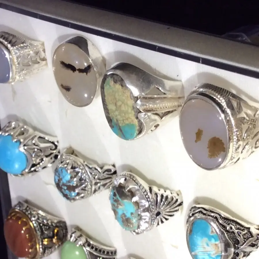 خواتم جديدة بجميع انواع الاحجار الكريمة (image 60)