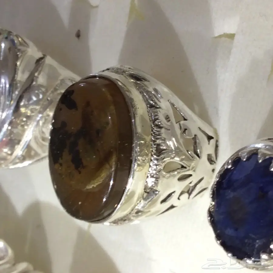 خواتم جديدة بجميع انواع الاحجار الكريمة (image 62)