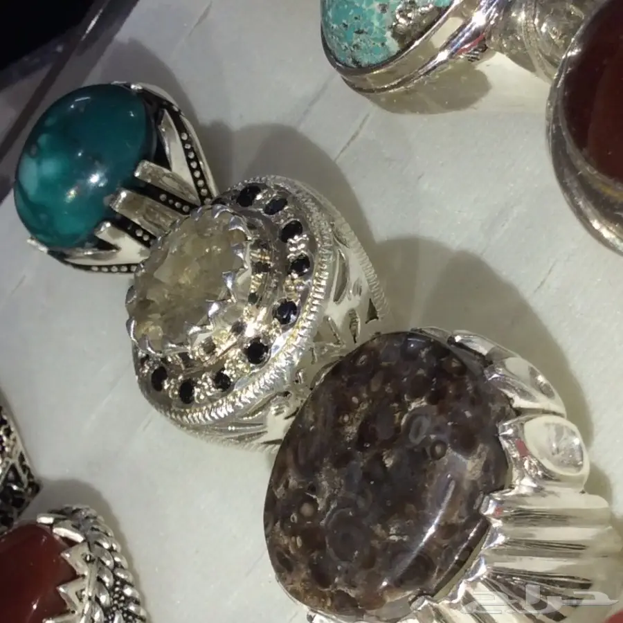 خواتم جديدة بجميع انواع الاحجار الكريمة (image 66)