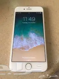 للبيع ايفون 7 فضي 128 قيقا (image 1)