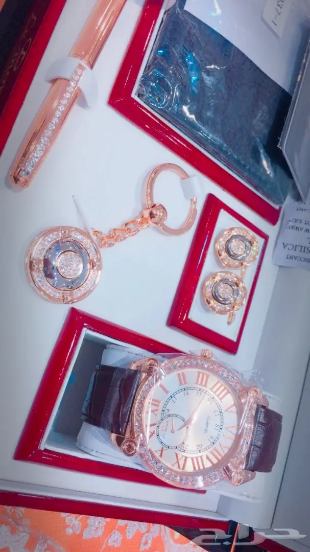 جديد 2018 طقم هديه رجالي فخم بكل مكوناته  (image 17)