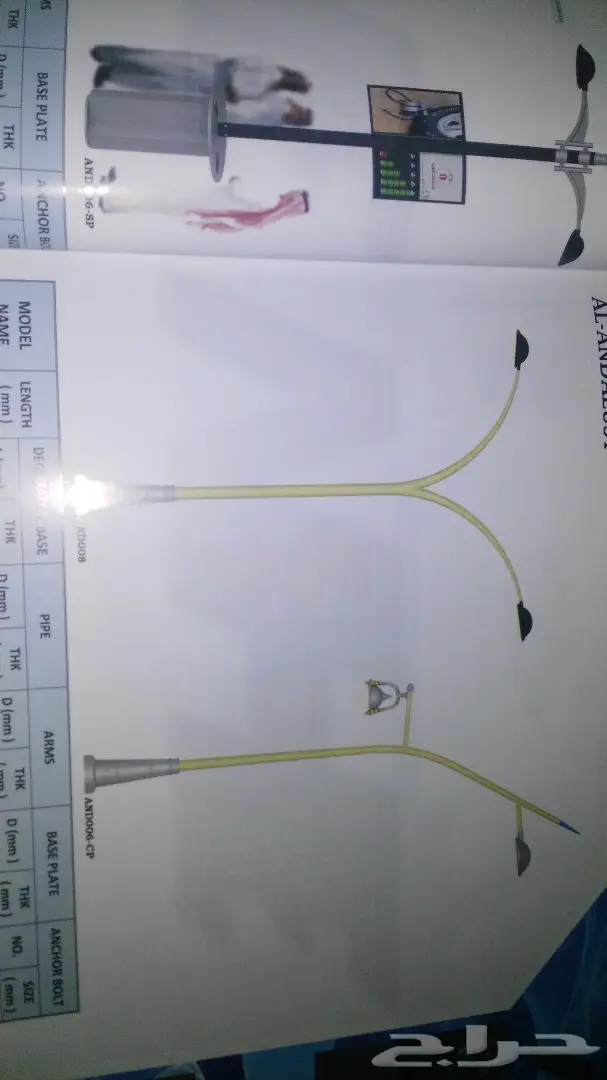 اعمدة انارة وكشافات حدائق وشوارع (image 6)