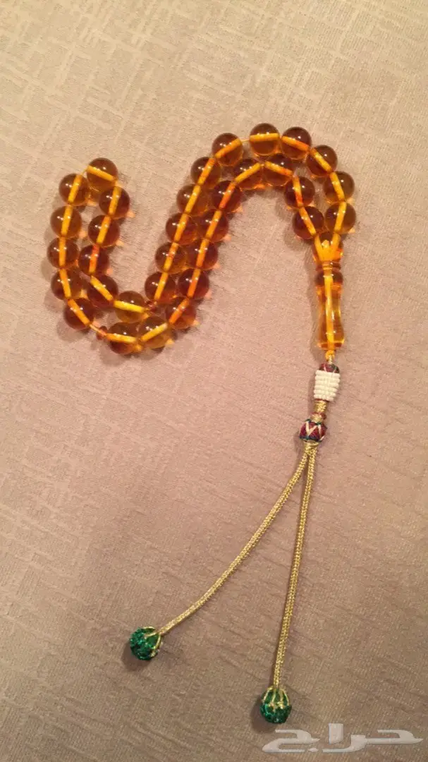 مزاد رقم(70)لمدة ساعه عرض مميز مسباح كهرمان 