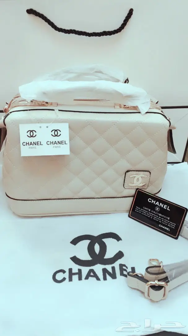 شنط شانيل درجة اولى طبق الاصلي.  (image 12)