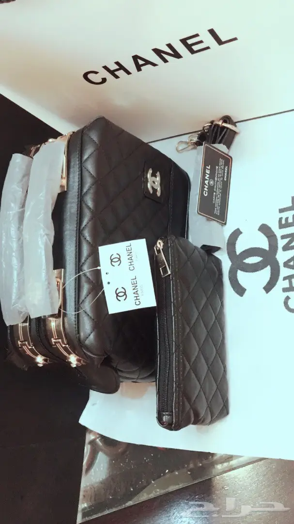 شنط شانيل درجة اولى طبق الاصلي.  (image 13)