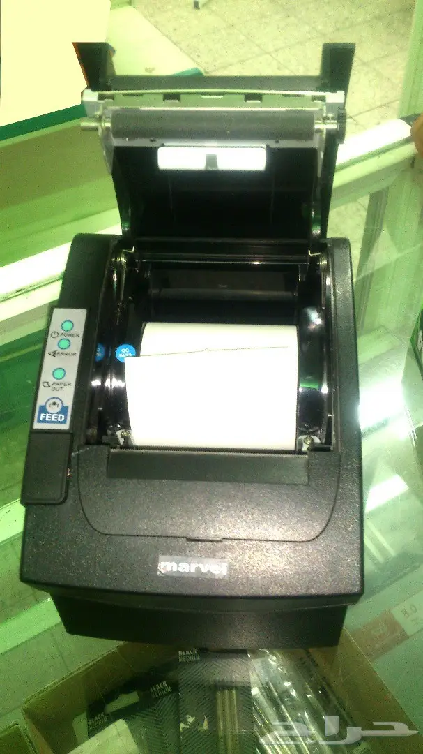 طابعة فواتير حرارية مارفل - حالة ممتازة!
