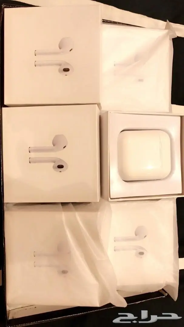 سماعات عدد 7 حبات و البيع جمله