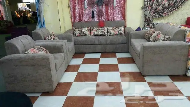 اطقم كنب جديده من 1500 لدى مفروشات السلطانه (image 15)