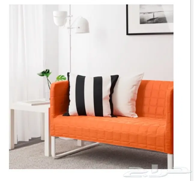 كنبة ايكيا لغرف النوم جديدة وغير مستعمله