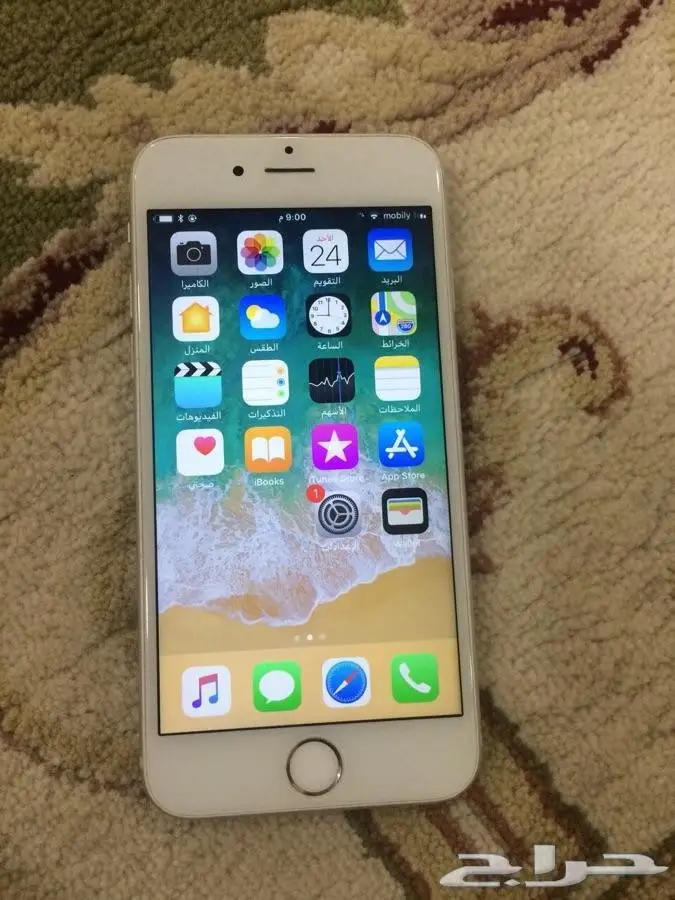 للبيع ايفون 6 ذاكرة 32 ذهبي