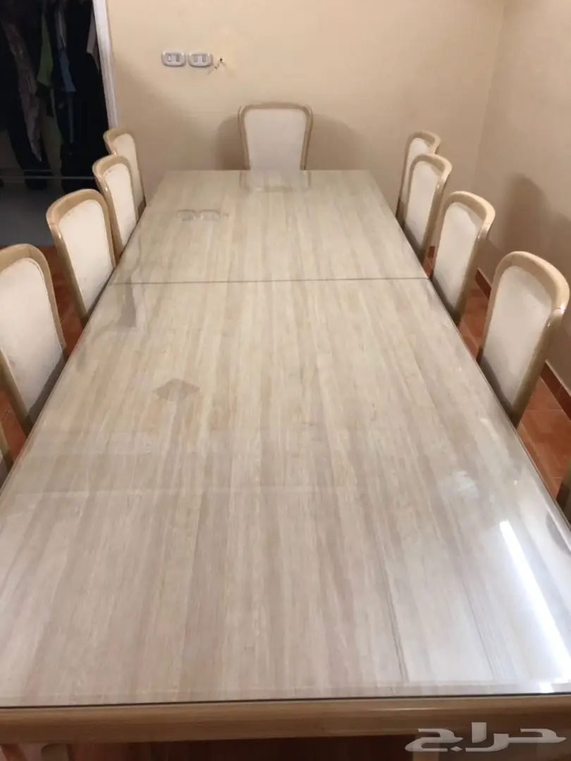 طاولة طعام 12 كرسي اسبانية (image 2)