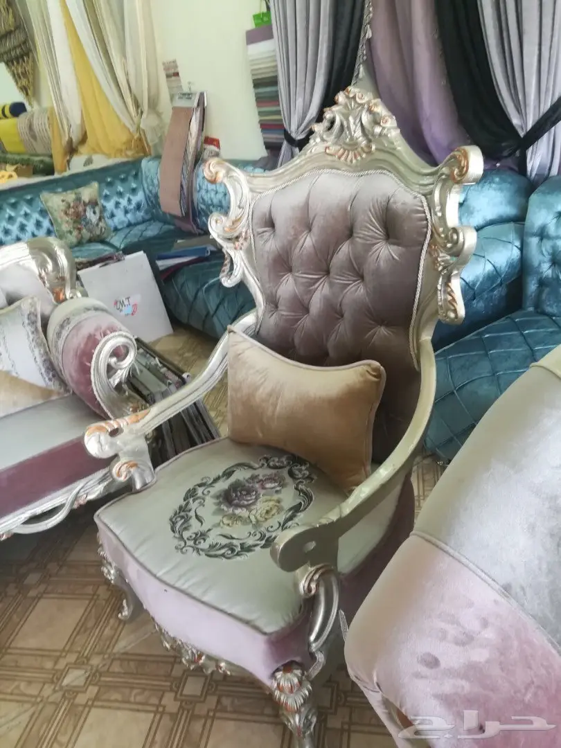 تفصيل كنب تركي  جديد بسعر منافس  (image 73)