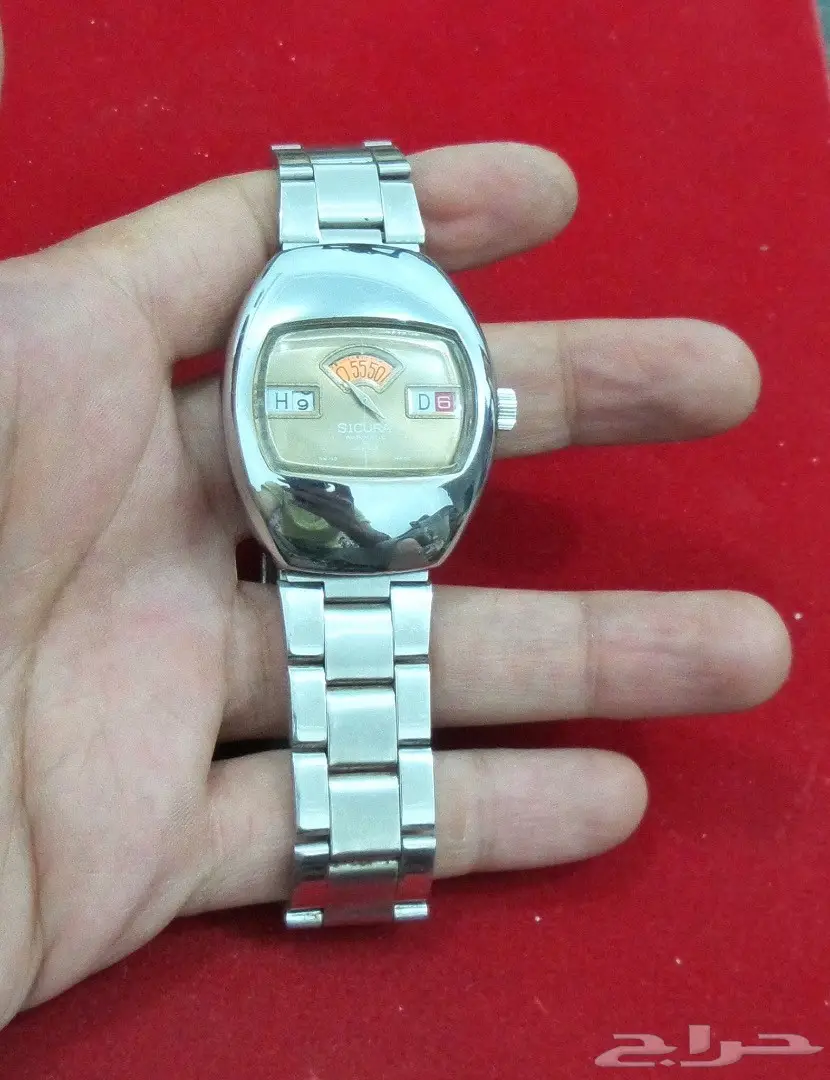 ساعة سيكورا سويسرية أصلية من السبعينات - فرصة لا تُفوّت! (image 3)