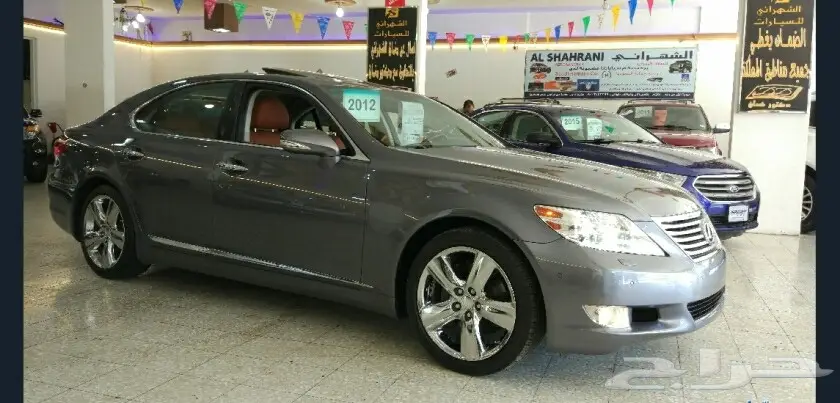 لكزس ls460 2012 رصاصي فل كامل  (image 3)