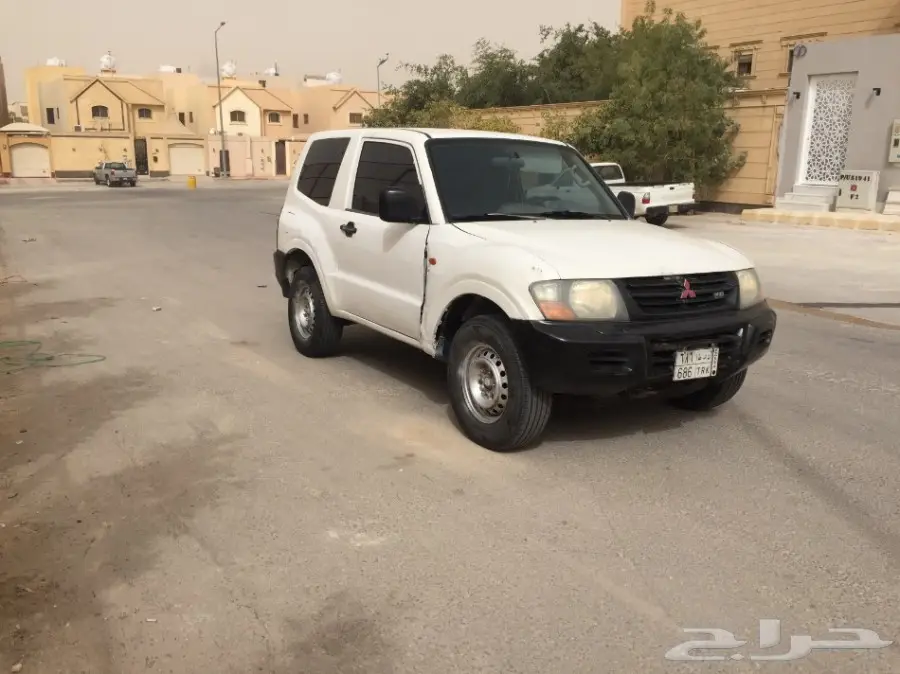 للبيع او للبدل باجيرو ربع 2002 حكومي سابقا (image 6)