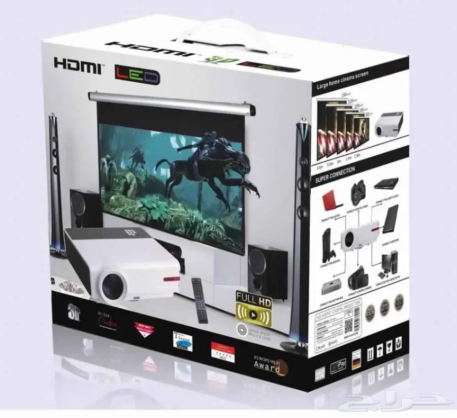 بروجكتر RD808 1080p FULL HD (image 2)