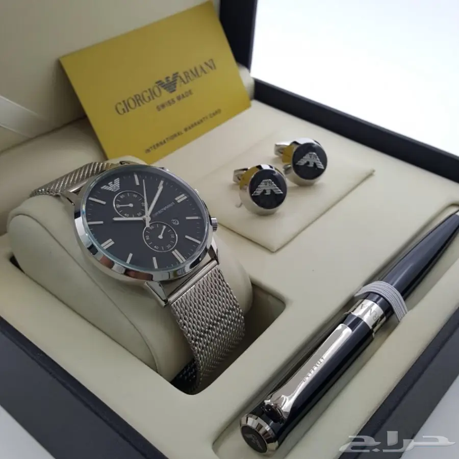 اطقم ساعات رجاليه مع ماركه وشوزات رجاليه (image 11)