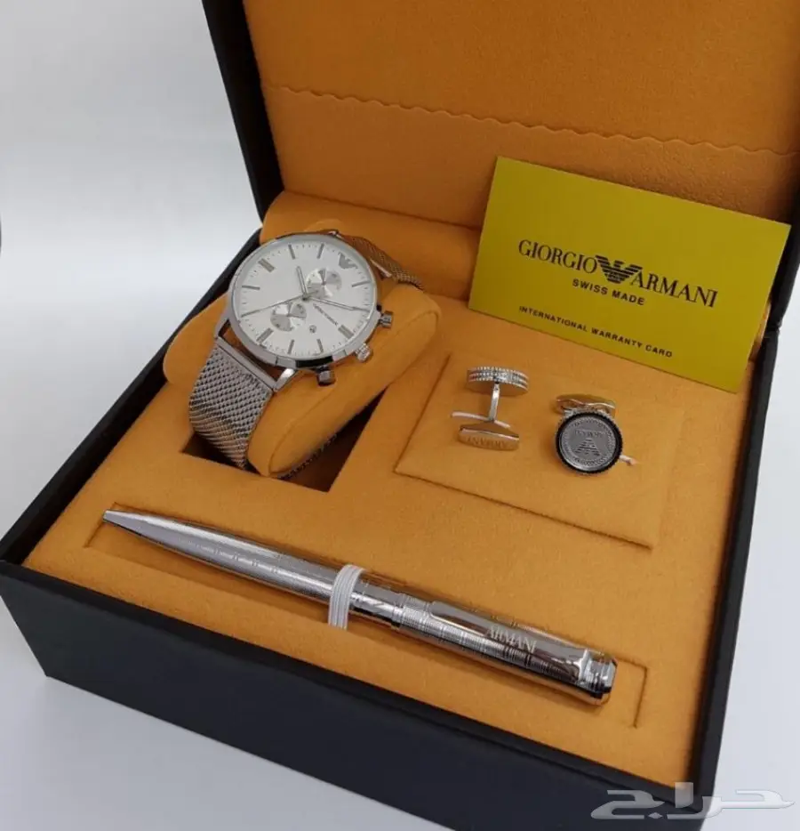 اطقم ساعات رجاليه مع ماركه وشوزات رجاليه (image 6)