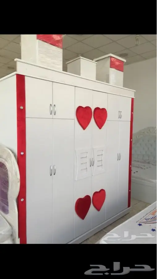 غرف نوم نفرين واطفال جديدة 1800 مع تركيب (image 8)