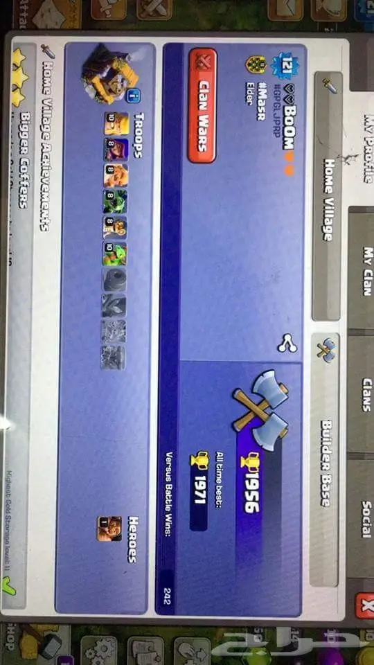 كلاش أوف كلانس تون 9 ماكس 