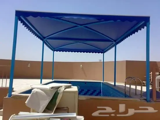 مظلات وسواتر- خيام ومشبات- مستودعات- قرميد (image 72)