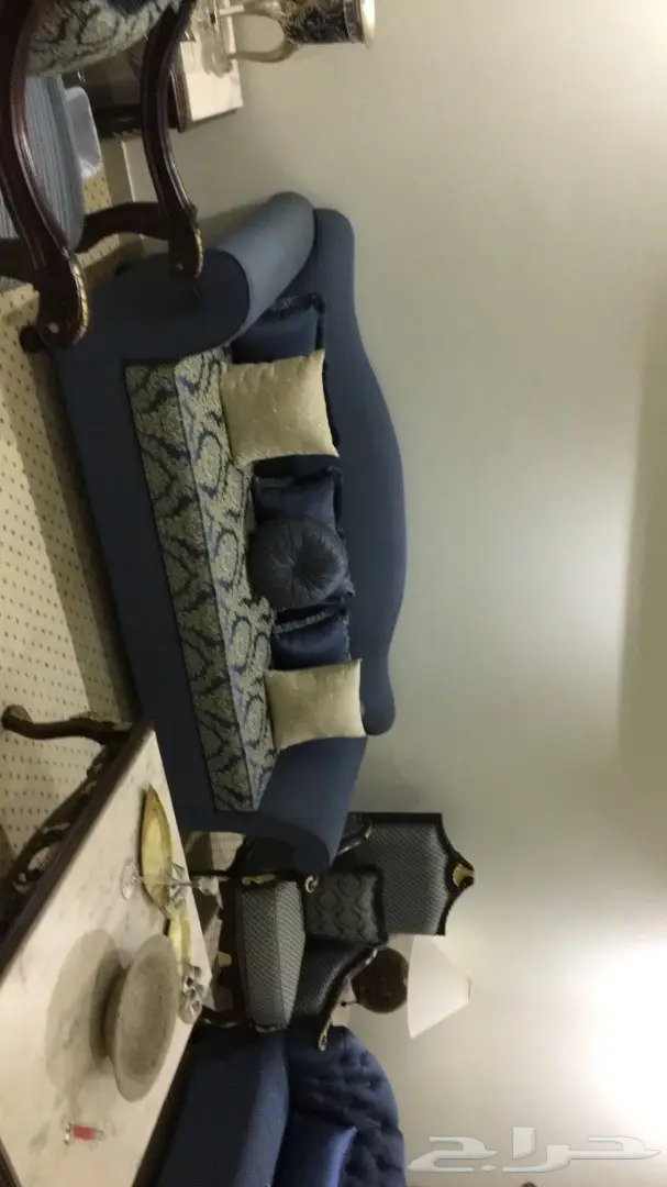 كنب ازرق رائع للبيع (image 2)