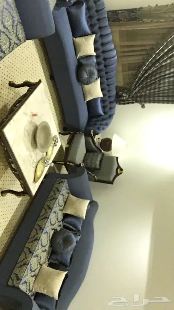 كنب ازرق رائع للبيع (image 3)