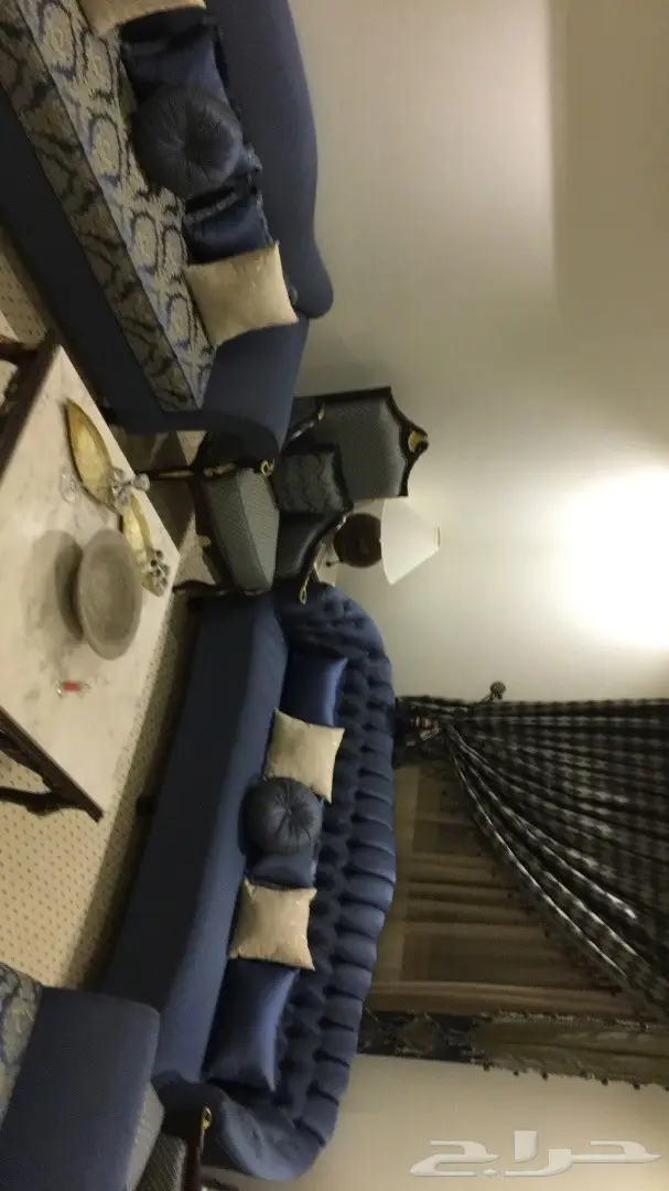 كنب ازرق رائع للبيع (image 4)