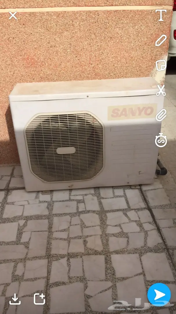 مكيف سانيو اسبلت