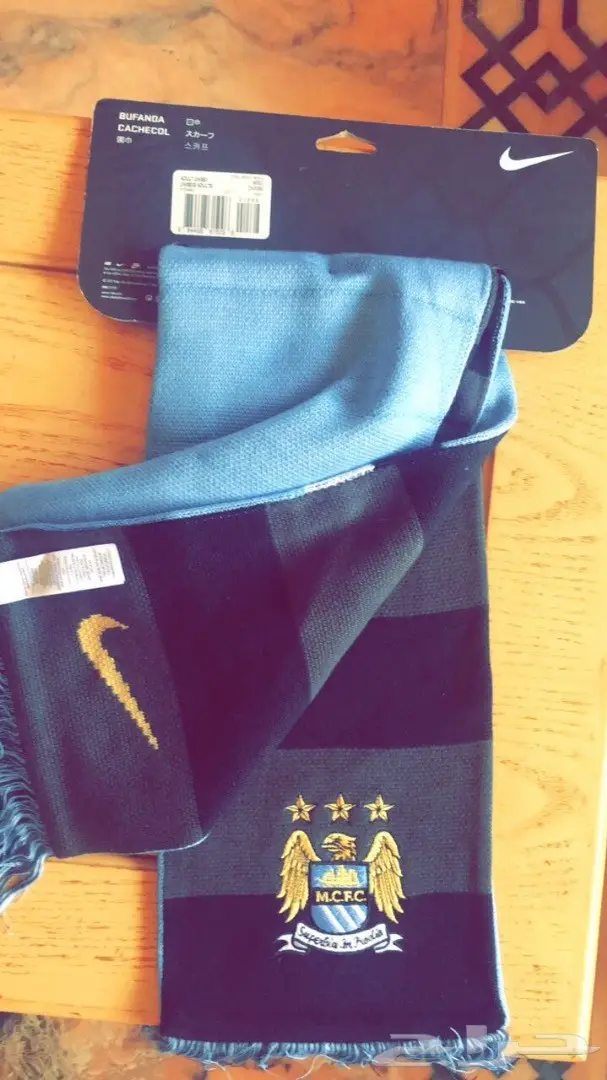 شال او ربطة لنادي مانشستر سيتي (image 3)