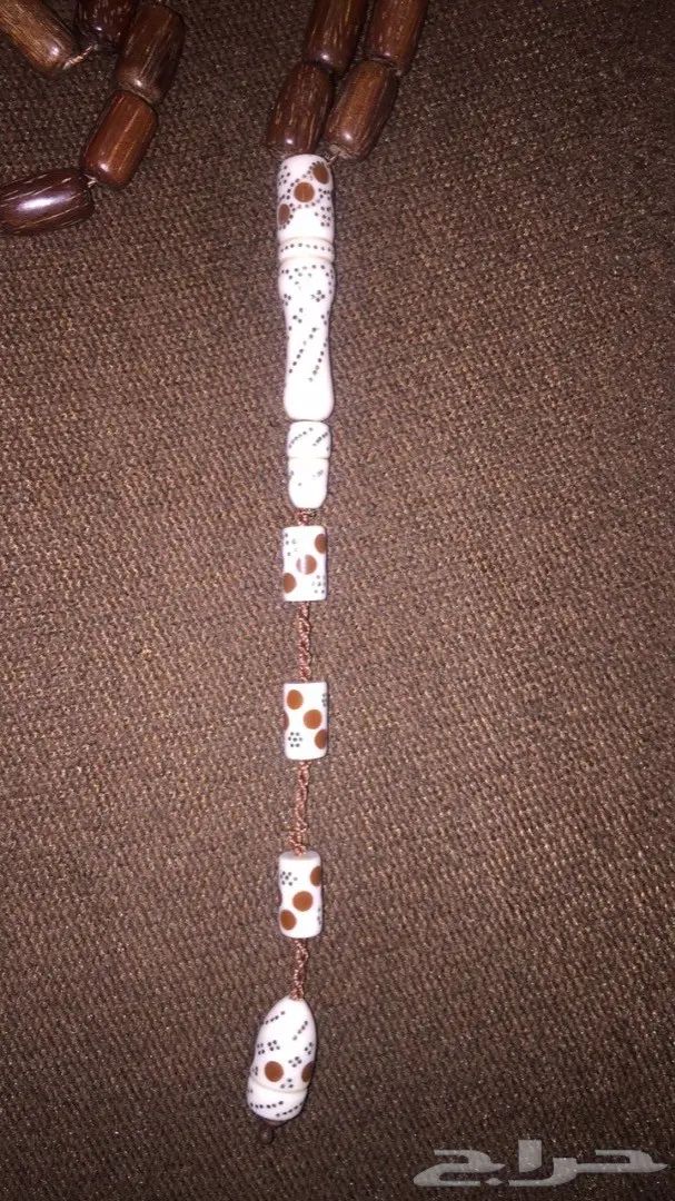 مزاد رقم(74)حتى11صباحا خشب افريقي وعاج مرموس (image 2)