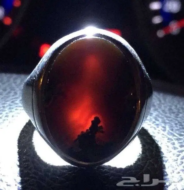 عقيق يماني تحفهه ليس لها مثيل