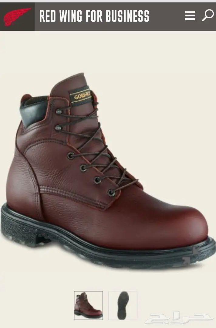  Red wings  Safety shoes