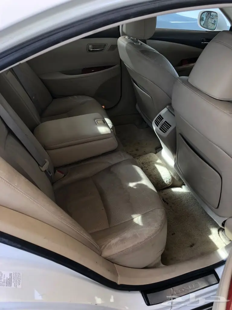 لكزس ES 350 2007 ابيض داخلي بيج (image 4)