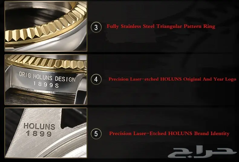 ساعات الاصلية لماركة عريقة نفس تصميم ال Rolex (image 9)