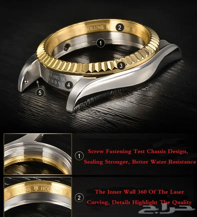 ساعات الاصلية لماركة عريقة نفس تصميم ال Rolex (image 8)