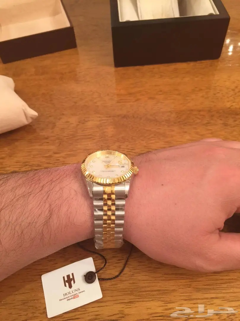 ساعات الاصلية لماركة عريقة نفس تصميم ال Rolex (image 6)