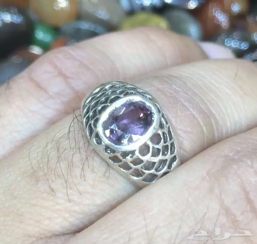 خاتم بحجر إسبينل SPINEL (image 1)