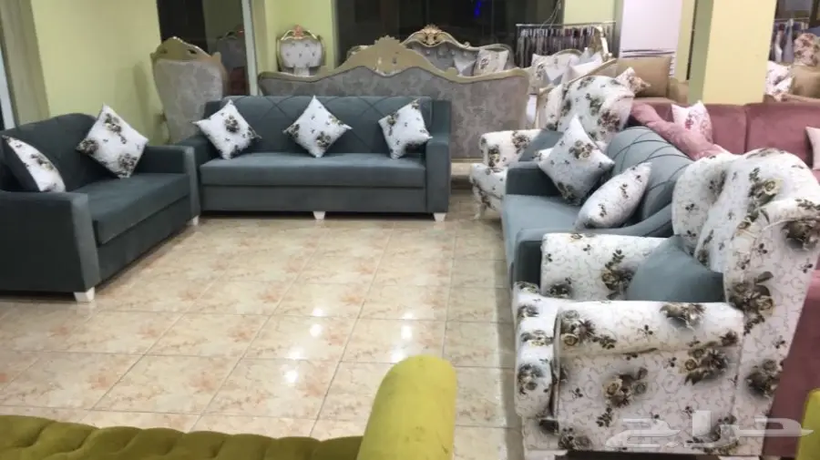 أطقم كنب جديد بسعر مغري ب 1500 سعر جمله (image 7)